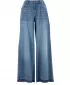 Dámské kalhoty URBAN CLASSICS TB7712 MID DEEP BLUE WASHED