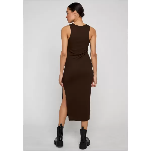  Dámské šaty URBAN CLASSICS TB8276 BROWN 