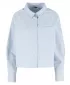Dámská košile URBAN CLASSICS TB8171 LIGHT HORIZON BLUE/WHITE