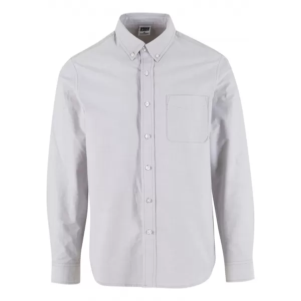  Pánská košile URBAN CLASSICS TB8094 LIGHT THUNDER GREY 