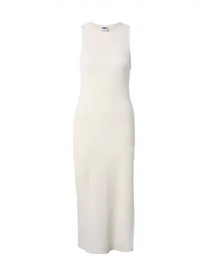 Dámské šaty URBAN CLASSICS TB8276 WHITE/SAND