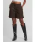 Dámské bermudy URBAN CLASSICS TB7196-00075 BROWN