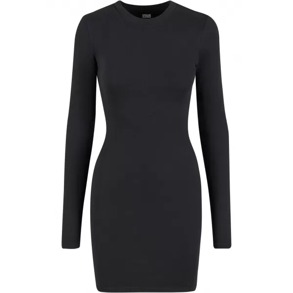  Dámské šaty URBAN CLASSICS TB7784 BLACK 