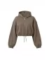 Dámská mikina URBAN CLASSICS TB8635-23646 DEEP TAUPE