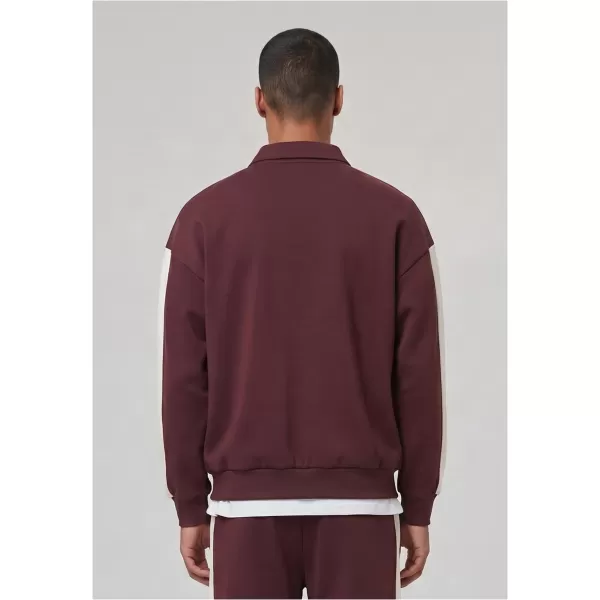  Pánská triko s límečkem URBAN CLASSICS TB8595-01151 CHERRY 