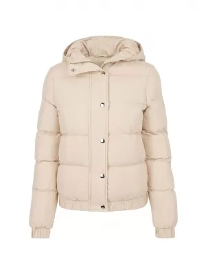 Dámská prošívaná bunda URBAN CLASSICS TB8714-02903 WHITE SAND