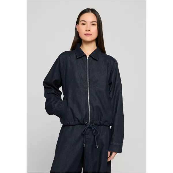 Dámská bunda URBAN CLASSICS TB8295 BLUE RINSED WASHED 