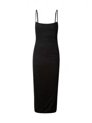 Dámské šaty URBAN CLASSICS TB8346-00007 BLACK