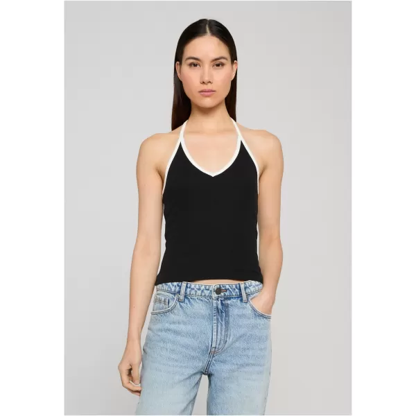  Dámský top URBAN CLASSICS TB8352-00007 BLACK 