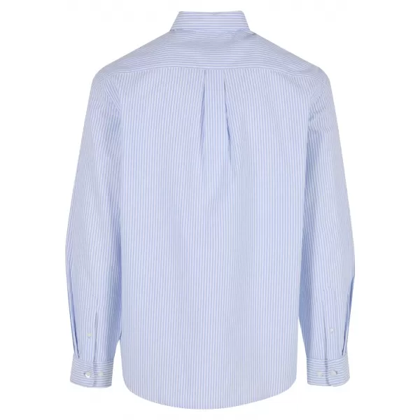  Pánská košile URBAN CLASSICS TB8093 LIGHT HORIZON BLUE/WHITE 