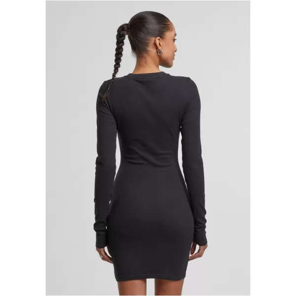  Dámské šaty URBAN CLASSICS TB7784 BLACK 
