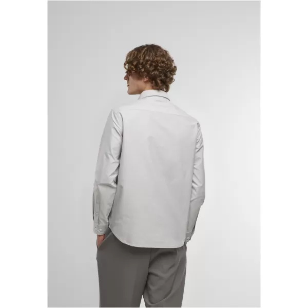  Pánská košile URBAN CLASSICS TB8094 LIGHT THUNDER GREY 