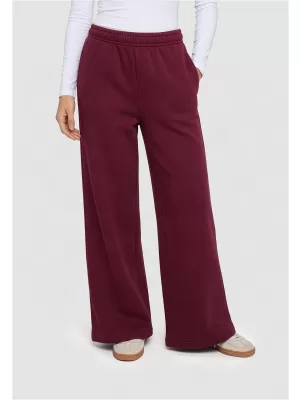 Dámské tepláky URBAN CLASSICS TB8169-00606 BURGUNDY