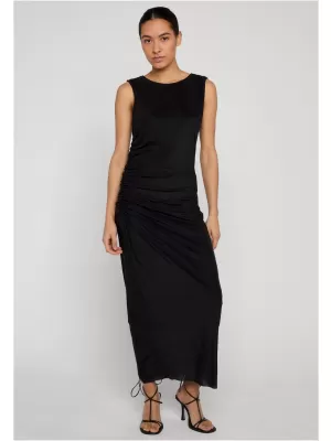 Dámské šaty URBAN CLASSICS TB8183 BLACK