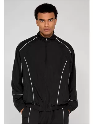 Pánská tepláková bunda URBAN CLASSICS TB8044-00007 BLACK
