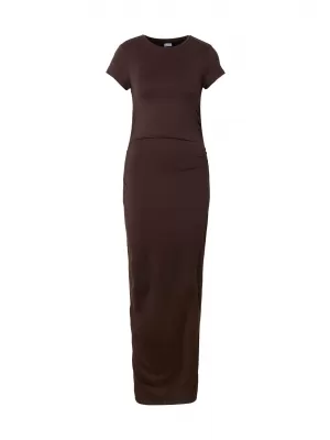 Dámské šaty URBAN CLASSICS TB8149 BROWN
