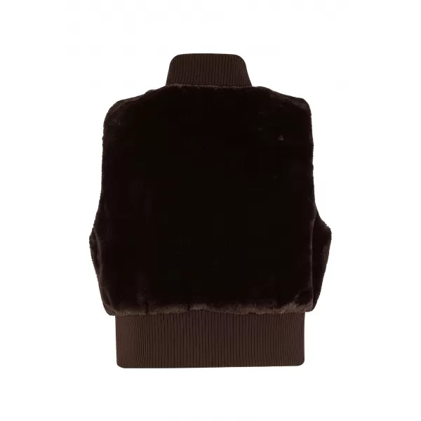  Dámská vesta URBAN CLASSICS TB7933-00075 BROWN 