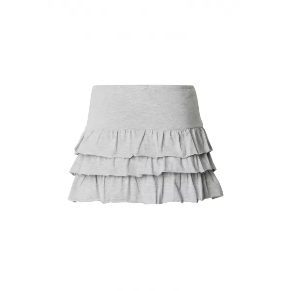  Dámská sukně URBAN CLASSICS TB7506-03061 HEATHER GREY 
