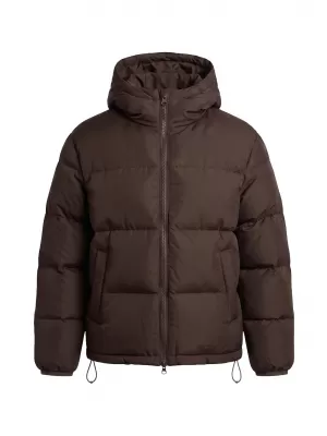 Pánská prošívaná bunda URBAN CLASSICS TB8703-21219 WARM BROWN
