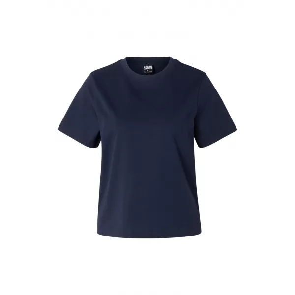  Dámské tričko URBAN CLASSICS TB8574-01641 MIDNIGHT NAVY 