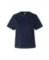Dámské tričko URBAN CLASSICS TB8574-01641 MIDNIGHT NAVY