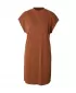 Dámské šaty URBAN CLASSICS TB2598 CINNAMON BROWN