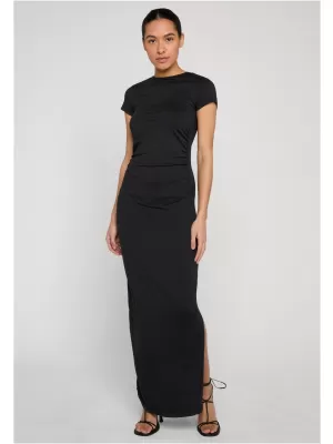 Dámské šaty URBAN CLASSICS TB8149 BLACK