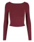 Dámské triko URBAN CLASSICS TB7721 CHERRY