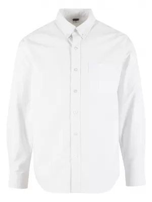 Pánská košile URBAN CLASSICS TB8094 WHITE