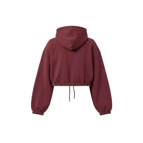  Dámská mikina URBAN CLASSICS TB8635-00606 BURGUNDY 