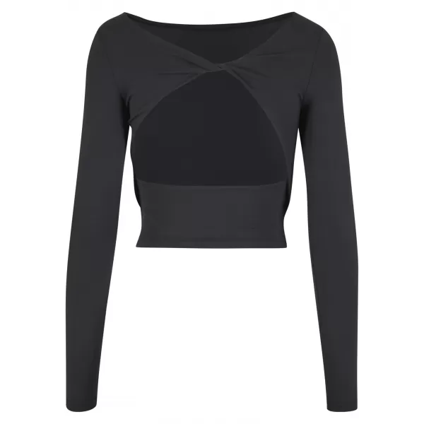  Dámské triko URBAN CLASSICS TB7721 BLACK 