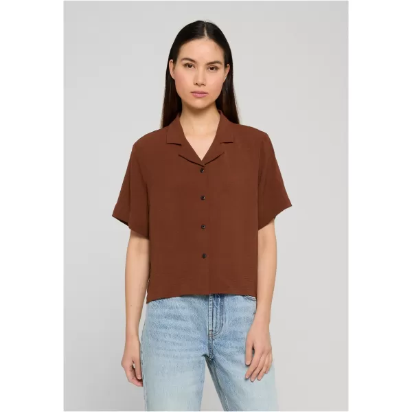  Dámská košile URBAN CLASSICS TB8283-21859 CINNAMON BROWN 