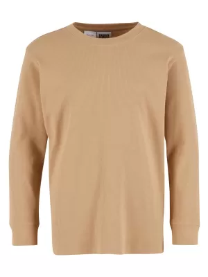 Dětské triko URBAN CLASSICS UCK6418A UNION BEIGE/BLACK