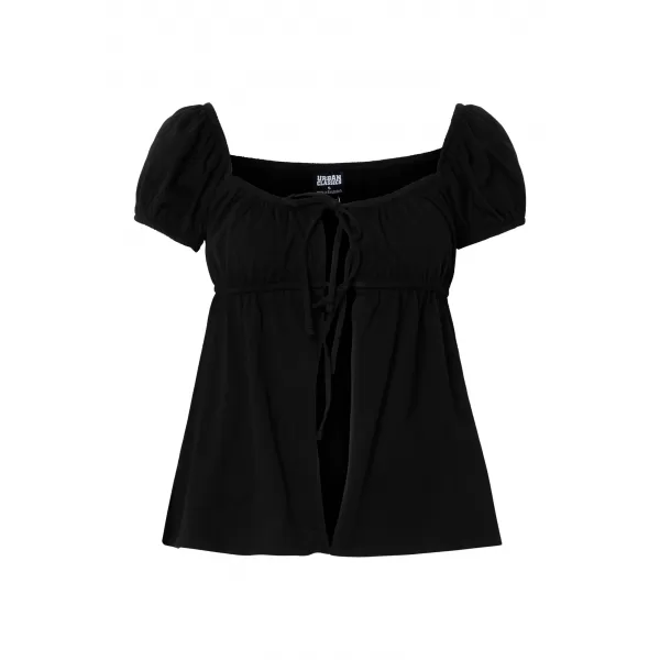  Dámské tričko URBAN CLASSICS TB8177-00007 BLACK 