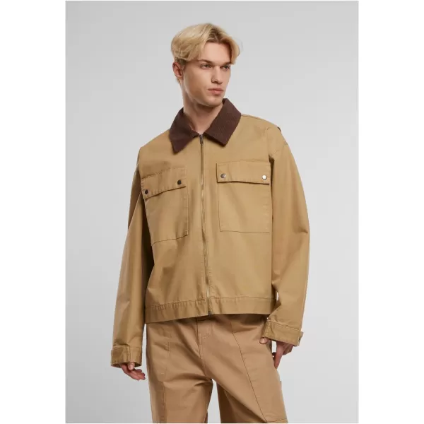  Pánská bunda URBAN CLASSICS TB7624 UNION BEIGE 