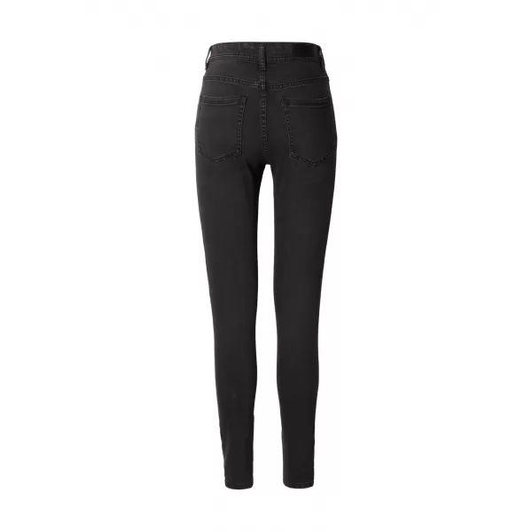  Dámské kalhoty URBAN CLASSICS TB8370 BLACK WASHED 