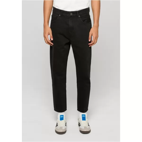  Pánské kalhoty URBAN CLASSICS TB8054 BLACK WASHED 