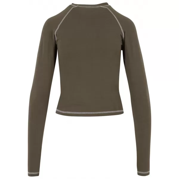  Dámské triko URBAN CLASSICS TB7730 OLIVE 