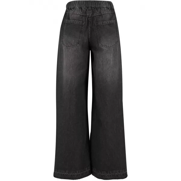  Dámské kalhoty URBAN CLASSICS TB7712 BLACK WASHED 