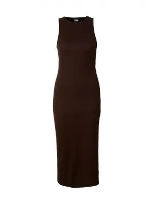 Dámské šaty URBAN CLASSICS TB8276 BROWN