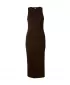 Dámské šaty URBAN CLASSICS TB8276 BROWN