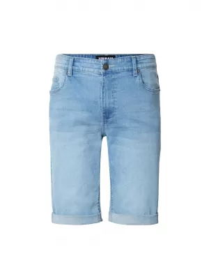 Pánské kraťasy URBAN CLASSICS TB8457 NEW LIGHT BLUE WASHED