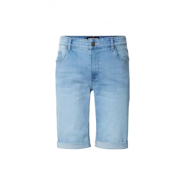  Pánské kraťasy URBAN CLASSICS TB8457 NEW LIGHT BLUE WASHED 