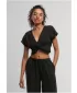 Dámský top URBAN CLASSICS TB8277-00007 BLACK