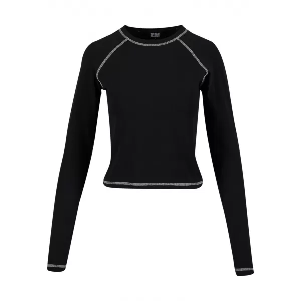  Dámské triko URBAN CLASSICS TB7730 BLACK 
