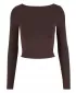 Dámské triko URBAN CLASSICS TB7721 WARM/BROWN