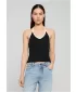 Dámský top URBAN CLASSICS TB8352A-20671 BLACK/OFF WHITE