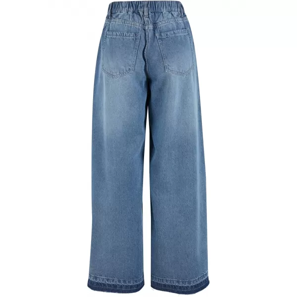  Dámské kalhoty URBAN CLASSICS TB7712 MID DEEP BLUE WASHED 