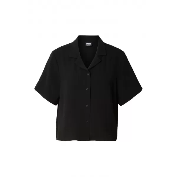  Dámská košile URBAN CLASSICS TB8283-00007 BLACK 