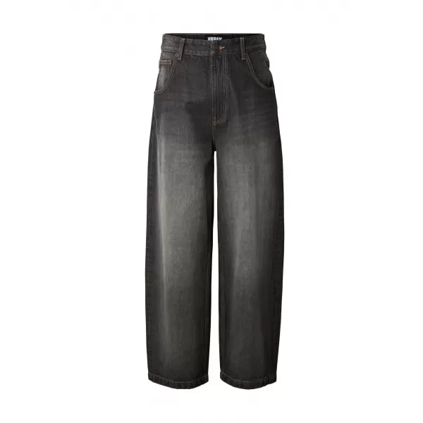  Pánské kalhoty URBAN CLASSICS TB8055 MID DEEP GREY WASHED 